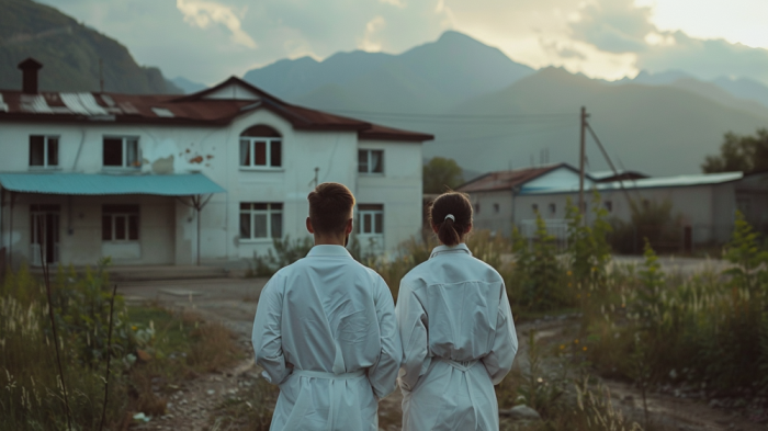 “Там тоже люди“: история молодых врачей, сменивших Алматы на село “Там тоже люди“: история молодых врачей, сменивших Алматы на село