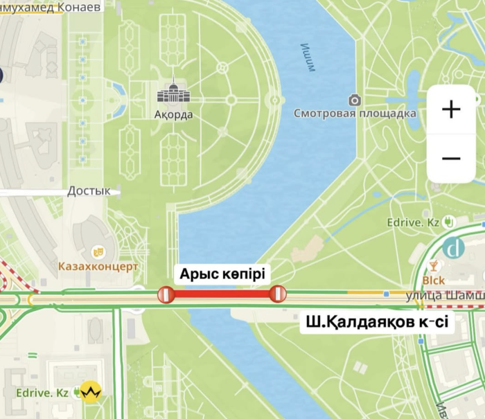 
                                                                                                                                                                                                                                                                                                                                                                                                                                                                                                                                                                                                                                                                                                                                        Мост Арыс частично перекроют в Астане на 10 дней
                                                            