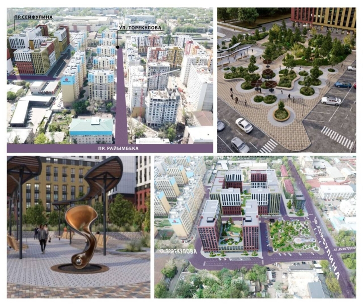 На месте ветхих домов и СИЗО в Алматы разобьют сквер
На месте ветхих домов и СИЗО в Алматы разобьют сквер