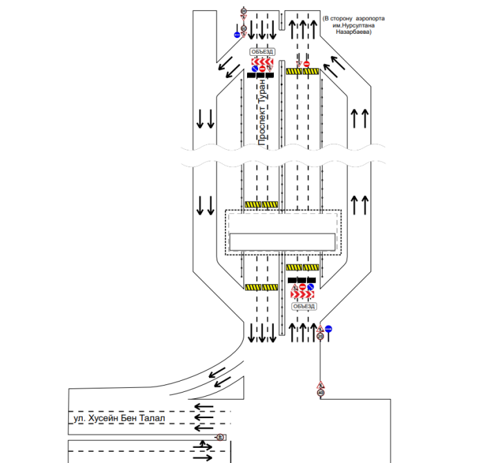 Почти на три недели перекроют движение на участке проспекта Туран в Астане" /> Почти на три недели перекроют движение на участке проспекта Туран в Астане" />