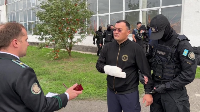 Елдоса Коспаева и членов его ОПГ поместили в следственный изолятор Елдоса Коспаева и членов его ОПГ поместили в следственный изолятор