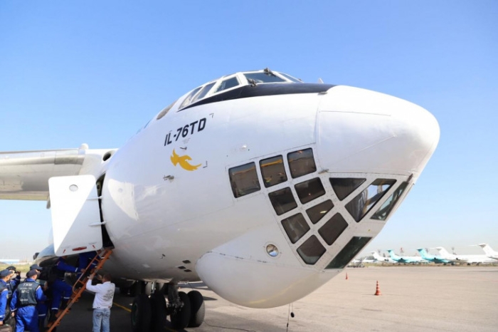 Казахстанские спасатели вылетели в Афганистан Казахстанские спасатели вылетели в Афганистан