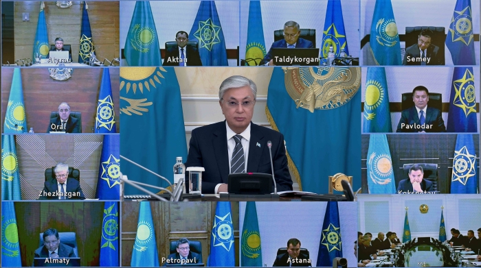 Токаев провел заседание Совбеза