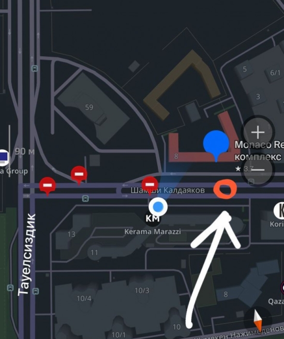 Опора LRT накренилась в Астане