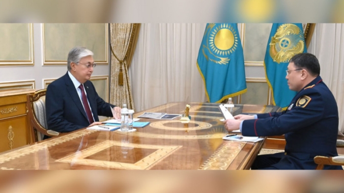 "Огромная ответственность". Токаев дал поручения главе МВД "Огромная ответственность". Токаев дал поручения главе МВД