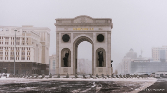 Метель и гололед: штормовое предупреждение объявлено в Астане и 10 областях