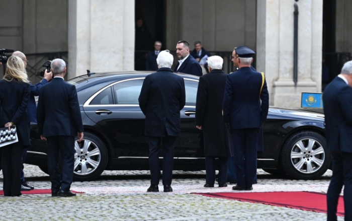 Гимн Казахстана и кавалерия: как прошла церемония встречи Токаева в Риме Гимн Казахстана и кавалерия: как прошла церемония встречи Токаева в Риме