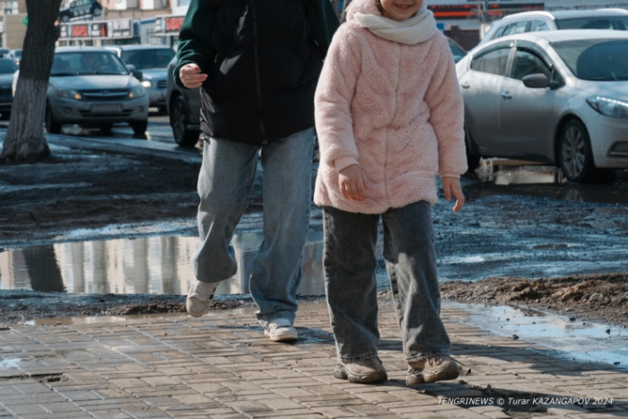 Асфальт снова "растаял" вместе со снегом? Улицы Астаны сейчас Асфальт снова "растаял" вместе со снегом? Улицы Астаны сейчас