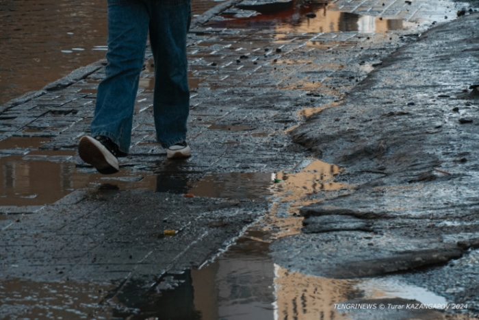 Асфальт снова "растаял" вместе со снегом? Улицы Астаны сейчас Асфальт снова "растаял" вместе со снегом? Улицы Астаны сейчас