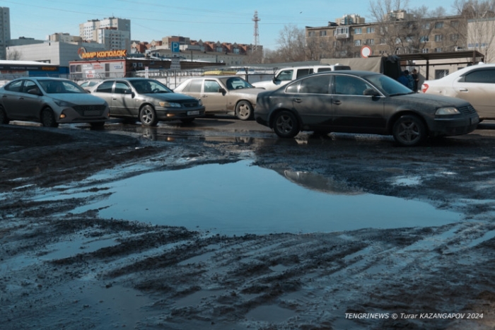 Асфальт снова "растаял" вместе со снегом? Улицы Астаны сейчас Асфальт снова "растаял" вместе со снегом? Улицы Астаны сейчас