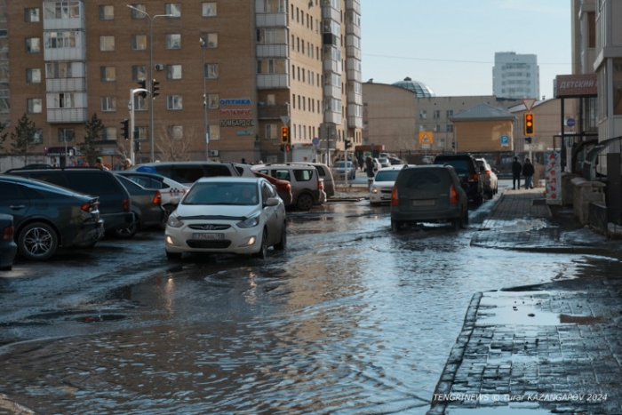 Асфальт снова "растаял" вместе со снегом? Улицы Астаны сейчас Асфальт снова "растаял" вместе со снегом? Улицы Астаны сейчас