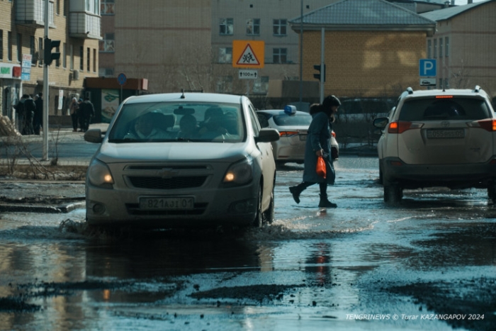 Асфальт снова "растаял" вместе со снегом? Улицы Астаны сейчас Асфальт снова "растаял" вместе со снегом? Улицы Астаны сейчас