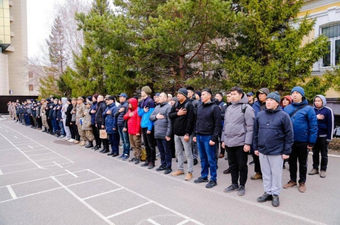 
Более 100 офицеров запаса отправили на воинские сборы в Астане
