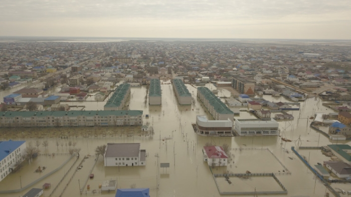 Вода везде: как сегодня выглядит затопленный Кульсары Вода везде: как сегодня выглядит затопленный Кульсары