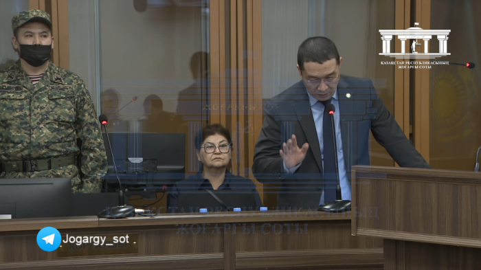 Адвокат Бишимбаева заговорил об отводе судье. Трансляция прервана