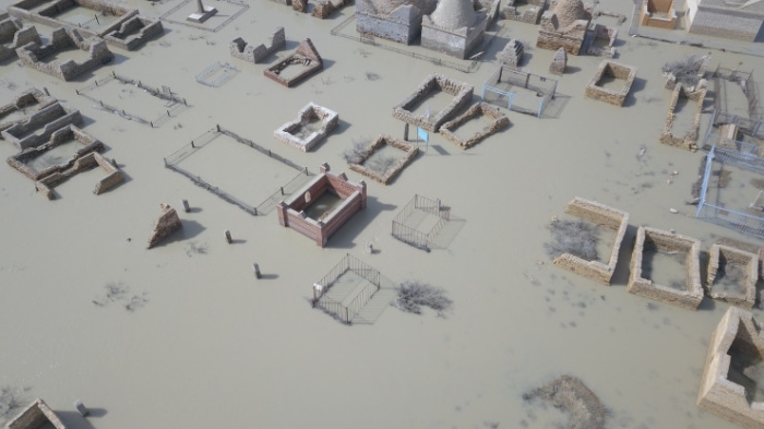 Вода везде: как сегодня выглядит затопленный Кульсары Вода везде: как сегодня выглядит затопленный Кульсары