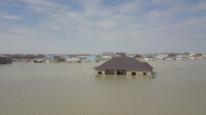 Вода везде: как сегодня выглядит затопленный Кульсары Вода везде: как сегодня выглядит затопленный Кульсары