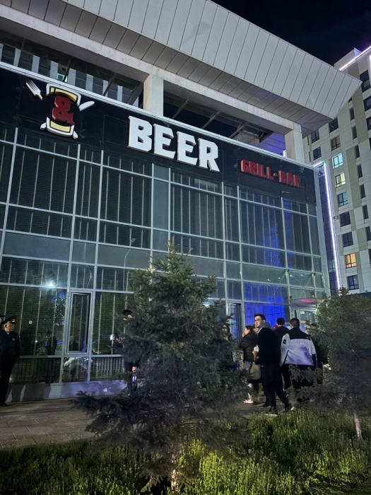 Всех посетителей эвакуировали из ресторана на проспекте Мангилик Ел в Астане