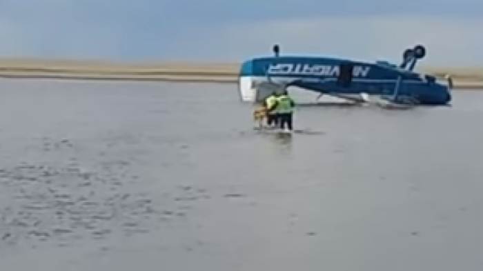 Приземлившийся на воду борт санавиации перевозил пациента с инфарктом Приземлившийся на воду борт санавиации перевозил пациента с инфарктом