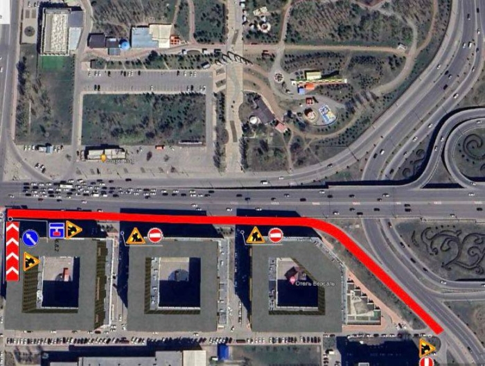 
До утра 10 июня закроют движение на транспортной развязке в Астане
