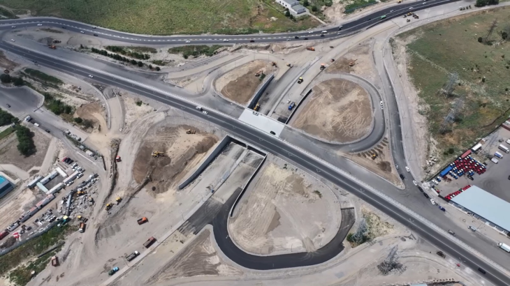 Новую развязку по улице Саина в Алматы откроют быстрее, чем планировали
Новую развязку по улице Саина в Алматы откроют быстрее, чем планировали