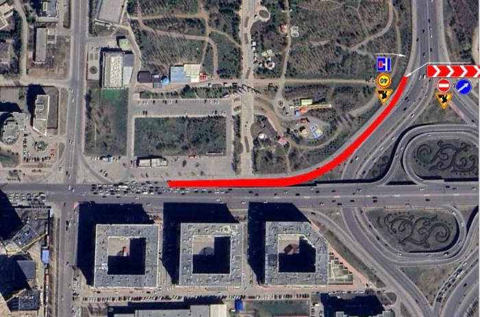 
До утра 10 июня закроют движение на транспортной развязке в Астане
