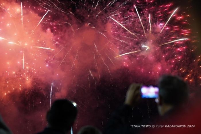Салют запустили в Астане в преддверии Дня столицы и саммита ШОС Салют запустили в Астане в преддверии Дня столицы и саммита ШОС