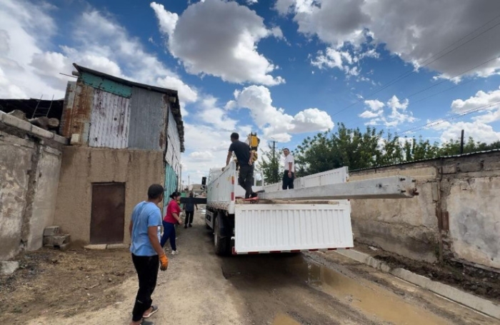 В Жанатасе затопило десятки домов и сотни дворов: что сейчас происходит в городе