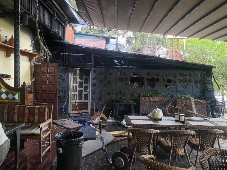 
Ресторан "Мимино" горел в Алматы
