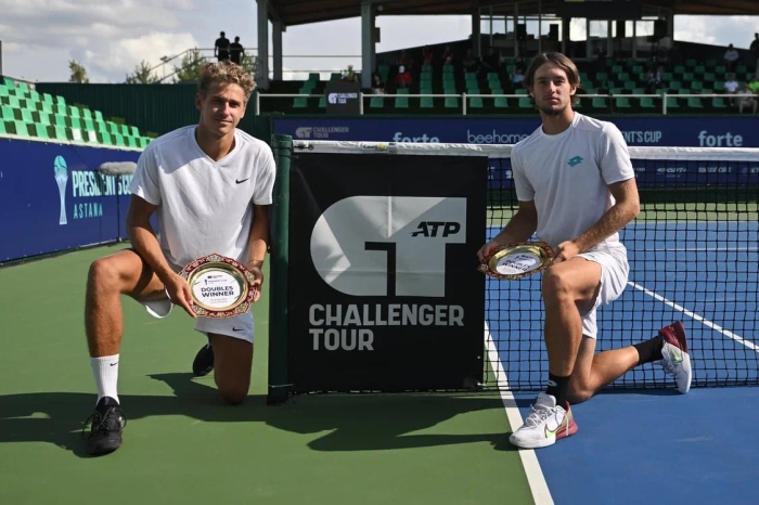 
Димитар Кузманов выиграл Кубок президента по теннису в Астане
