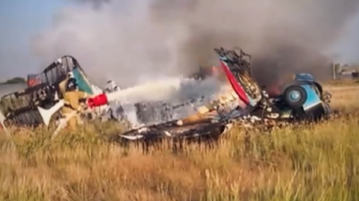 Самолет АН-2 потерпел крушение в Акмолинской области