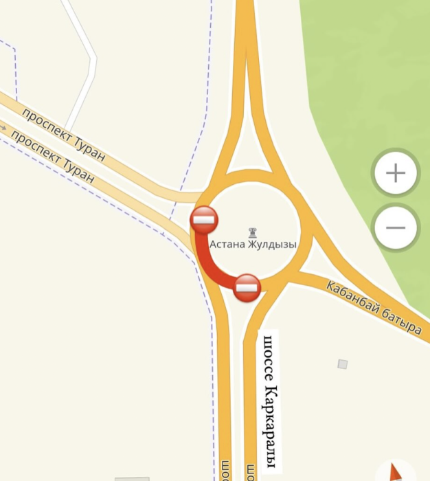 Участок дороги вокруг кольца Жулдыз отремонтируют в Астане
Участок дороги вокруг кольца Жулдыз отремонтируют в Астане