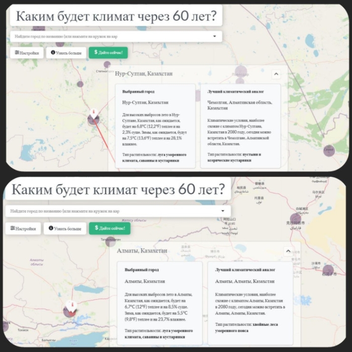 Через 60 лет Актау станет похож на Балканы, а Шымкент превратится в "казахскую Турцию"? Мнение ученых Через 60 лет Актау станет похож на Балканы, а Шымкент превратится в "казахскую Турцию"? Мнение ученых