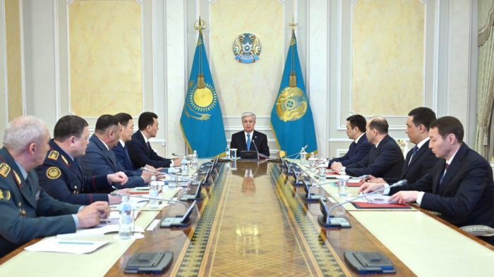 Токаев провел оперативное совещание Совета безопасности Токаев провел оперативное совещание Совета безопасности