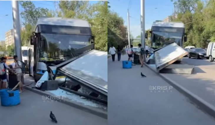 
Алматыда троллейбус аялдамаға соғылды: жаяу жүргінші зардап шекті
