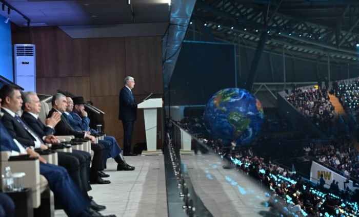 Токаев выступил с речью на открытии Всемирных игр кочевников Токаев выступил с речью на открытии Всемирных игр кочевников