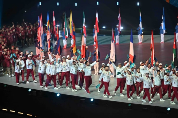 Токаев выступил с речью на открытии Всемирных игр кочевников Токаев выступил с речью на открытии Всемирных игр кочевников