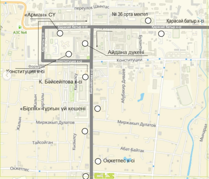 Ещё один автобусный маршрут изменится в Астане
Ещё один автобусный маршрут изменится в Астане