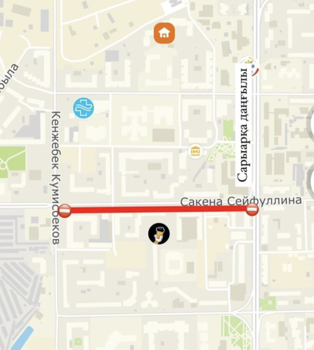 
                                                                                                                                                                                                                                                                                                                                                                                                                                                                Улицу Сейфуллина частично перекроют почти на две недели в Астане
                                                    