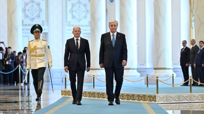 Токаев по просьбе Шольца высказался о ситуации вокруг Украины Токаев по просьбе Шольца высказался о ситуации вокруг Украины