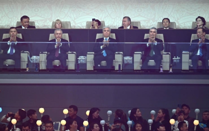 Токаев выступил с речью на открытии Всемирных игр кочевников Токаев выступил с речью на открытии Всемирных игр кочевников