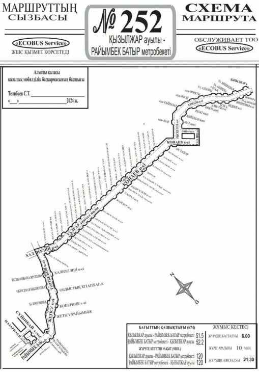 
Новый автобусный маршрут запустят в Алматы

