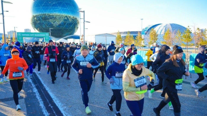 Более 2000 человек приняли участие в Astana City Marathon
Более 2000 человек приняли участие в Astana City Marathon