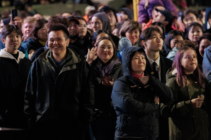 День Республики: в Алматы показали шоу дронов