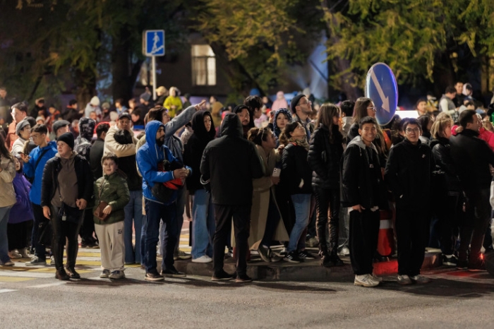 День Республики: в Алматы показали шоу дронов