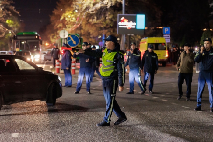 День Республики: в Алматы показали шоу дронов