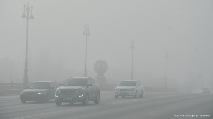 Туман и гололед: штормовое предупреждение объявлено в Казахстане