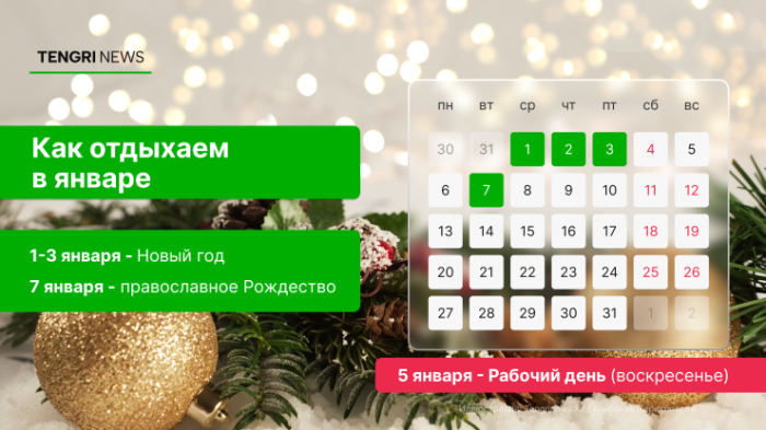 Как отдыхаем на Новый год 2025 в Казахстане