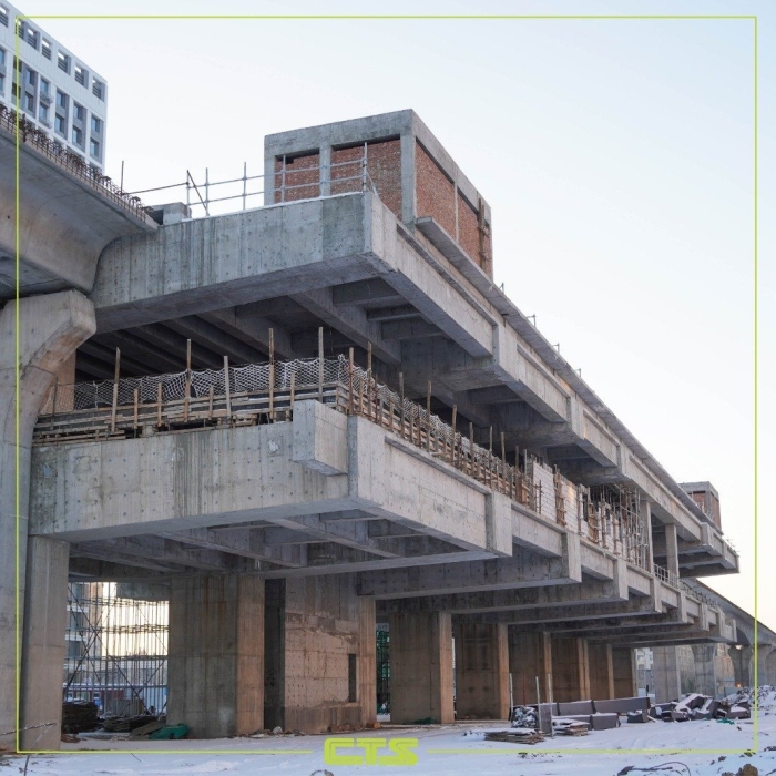 
                                                                                                                                                                                                                                                                                                                                                                            Основные конструкции станций LRT достроили в Астане
                                                    