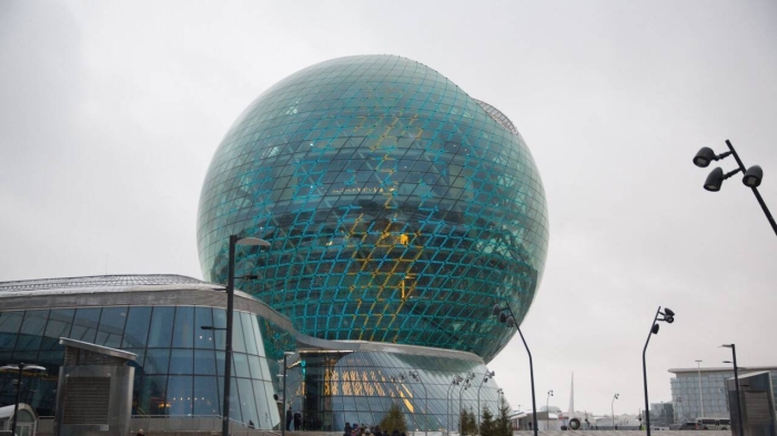 Сферу на территории EXPO реконструируют в Астане
Сферу на территории EXPO реконструируют в Астане